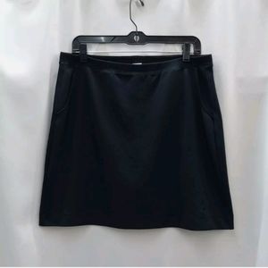 Callaway Golf Women's Skort Athletic Skirt Shorts Black w/ Pockets Size Medium